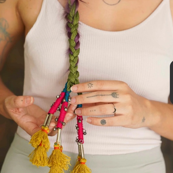 Shahi Paranda/ parandi desi style hair accessories Indian and Pakistani - Picture 5 of 5